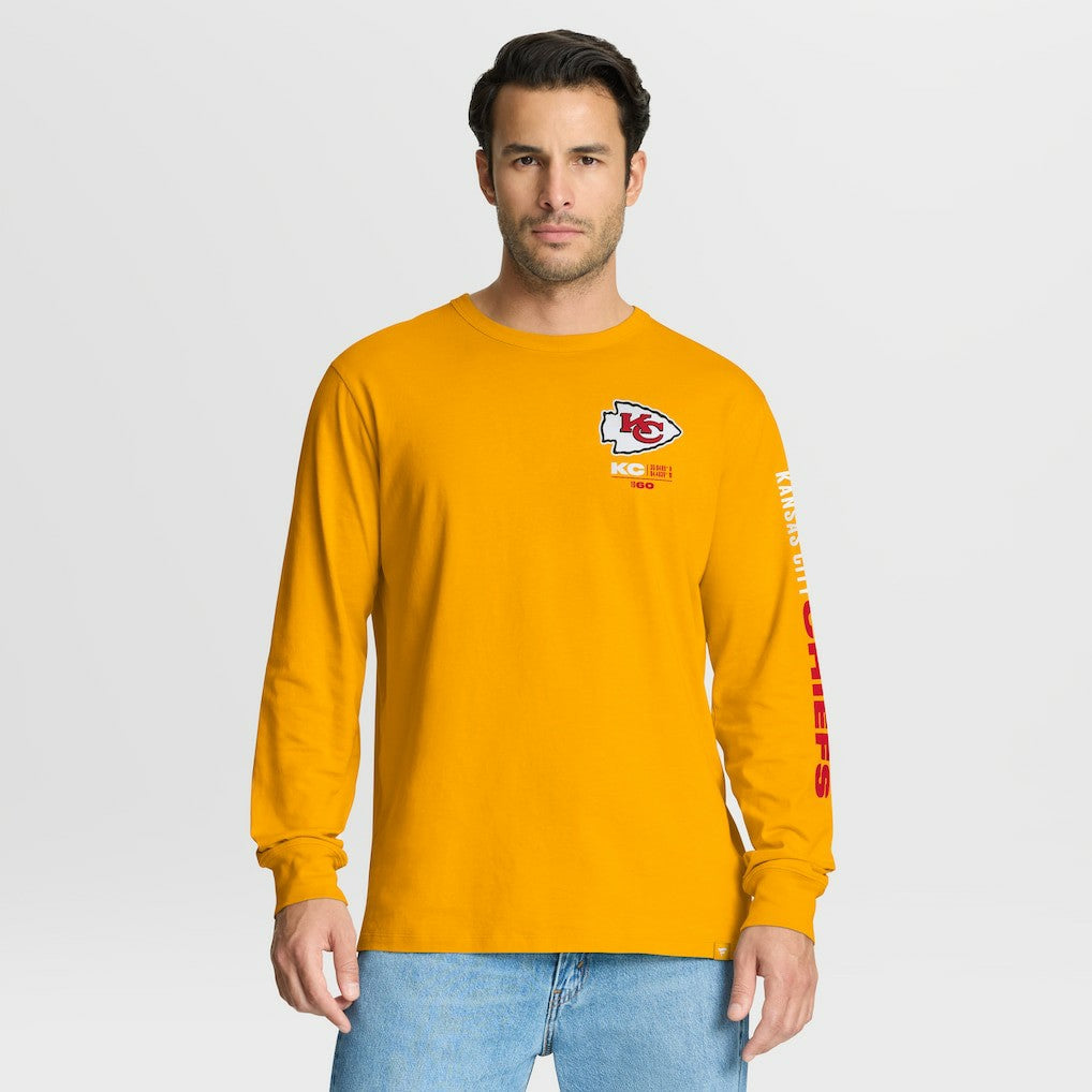 Kansas City Chiefs Fanatics Clock Management Legacy Long Sleeve T-Shirt