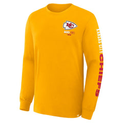 Kansas City Chiefs Fanatics Clock Management Legacy Long Sleeve T-Shirt