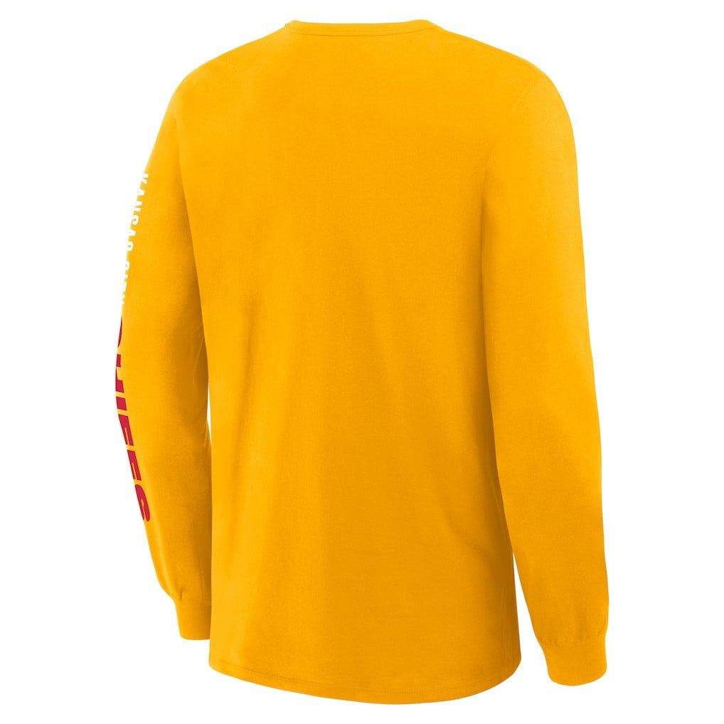Kansas City Chiefs Fanatics Clock Management Legacy Long Sleeve T-Shirt