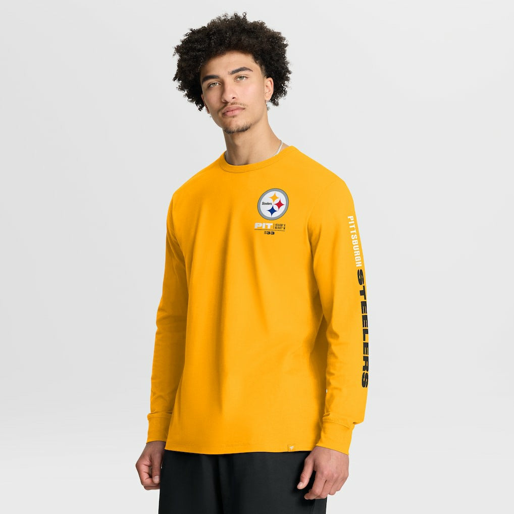 Pittsburgh Steelers Fanatics Clock Management Legacy Long Sleeve T-Shirt