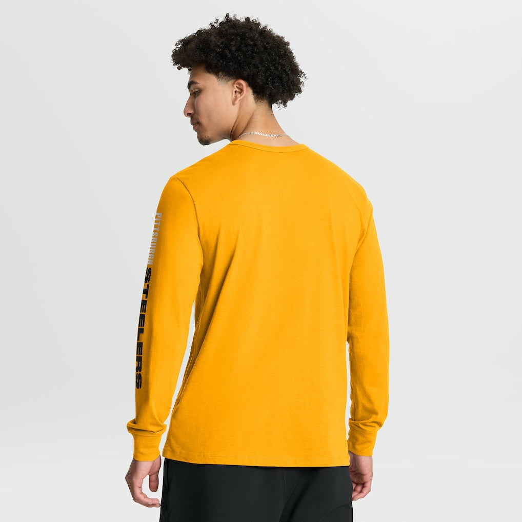 Pittsburgh Steelers Fanatics Clock Management Legacy Long Sleeve T-Shirt