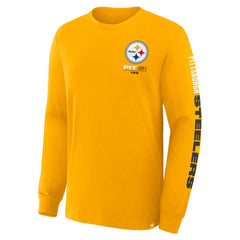 Pittsburgh Steelers Fanatics Clock Management Legacy Long Sleeve T-Shirt