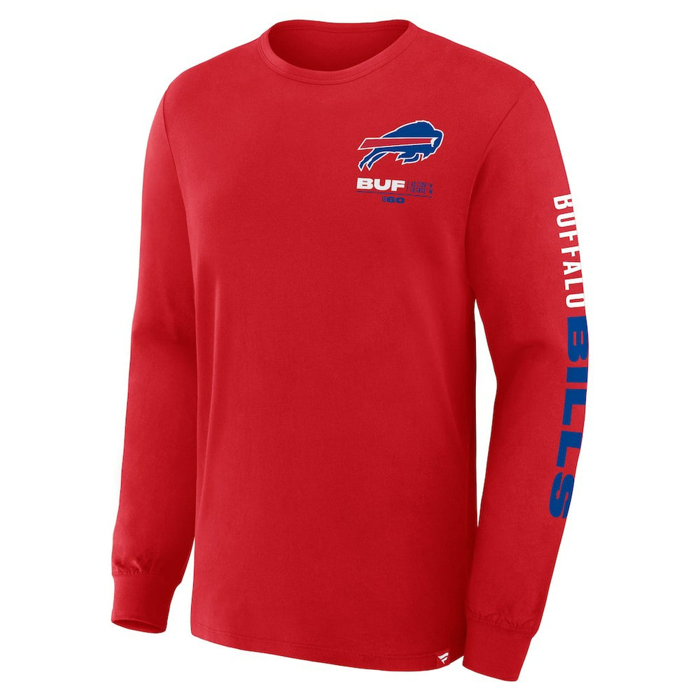 Buffalo Bills Fanatics Clock Management Legacy Long Sleeve T-Shirt