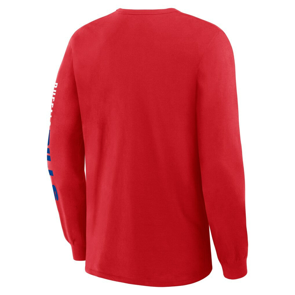 Buffalo Bills Fanatics Clock Management Legacy Long Sleeve T-Shirt