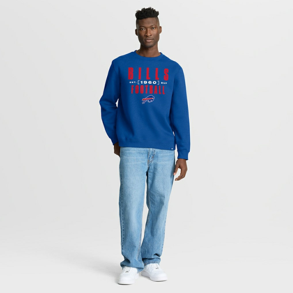 Buffalo Bills Fanatics Powerful Throw Legacy Pullover Sweatshirt