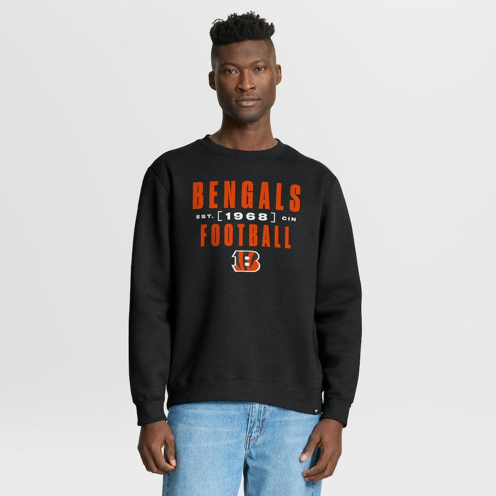 Cincinnati Bengals Fanatics Powerful Throw Legacy Pullover Sweatshirt