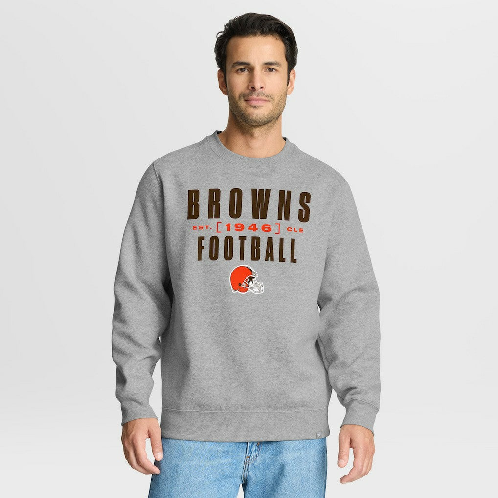 Cleveland Browns Fanatics Powerful Throw Legacy Pullover Sweatshirt