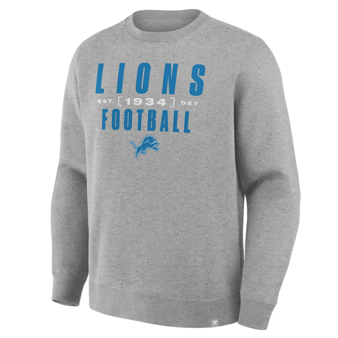 Detroit Lions Fanatics Powerful Throw Legacy Pullover Sweatshirt