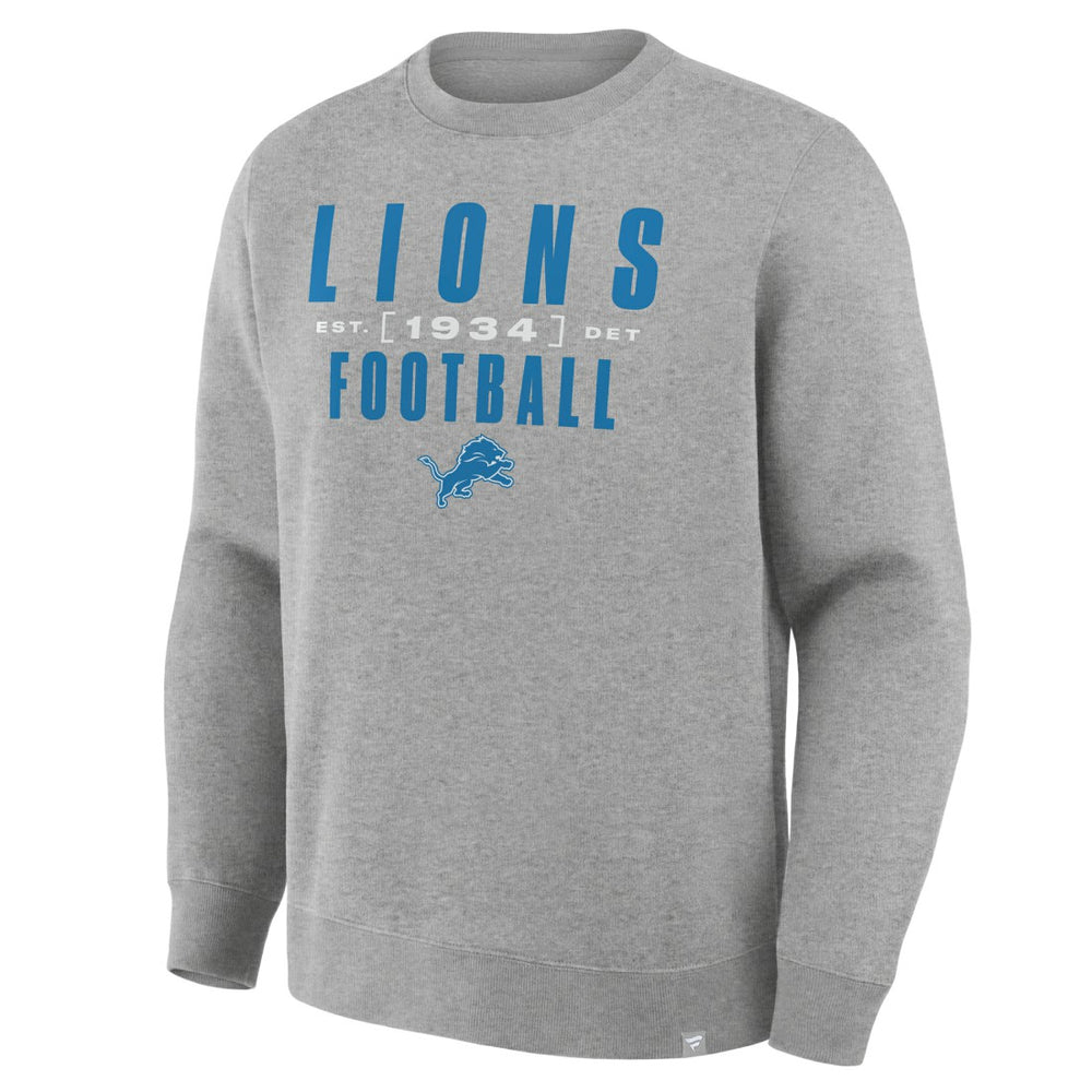 Detroit Lions Fanatics Powerful Throw Legacy Pullover Sweatshirt