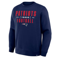New England Patriots Fanatics Powerful Throw Legacy Pullover Sweatshirt