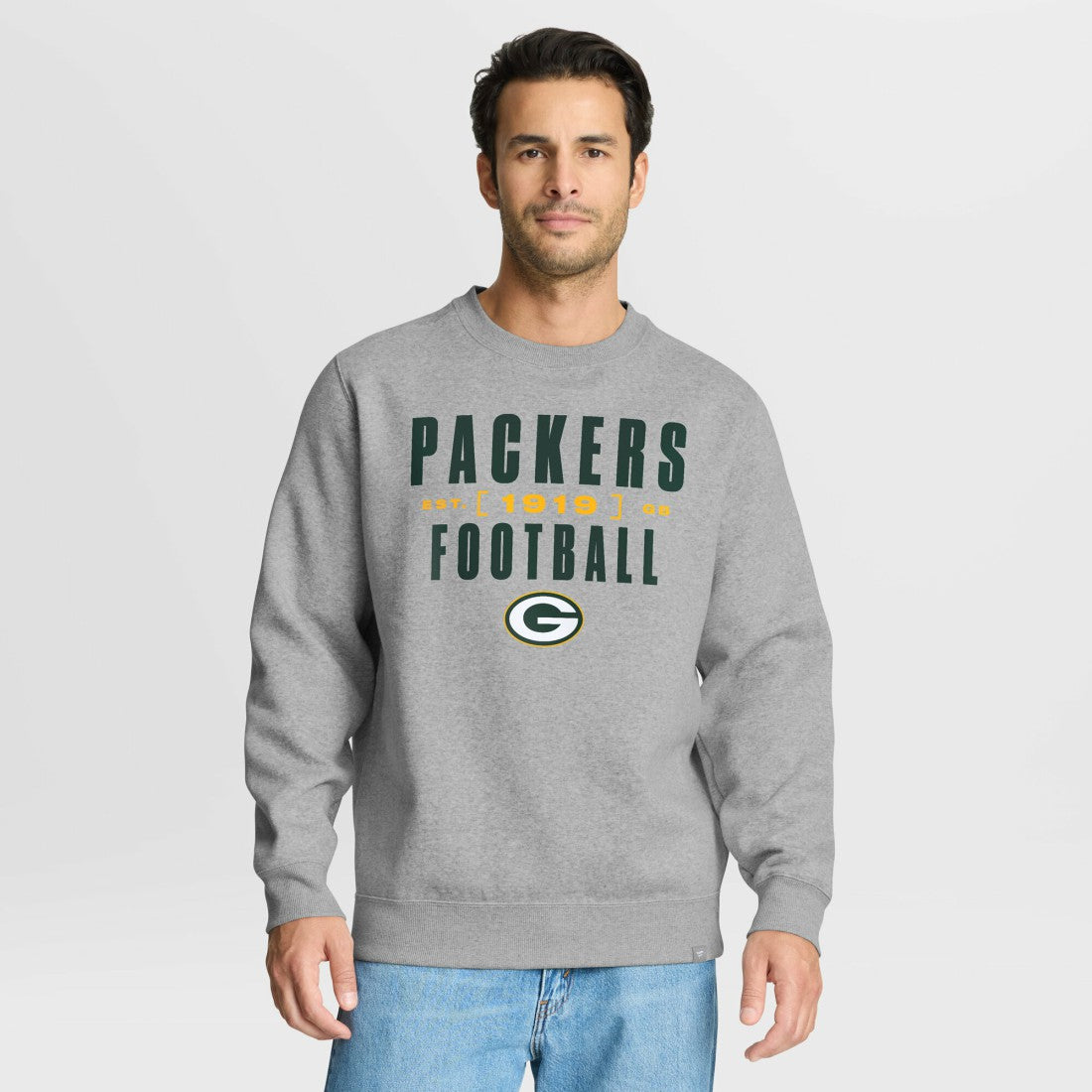 Green Bay Packers Fanatics Powerful Throw Legacy Pullover Sweatshirt