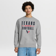 Houston Texans Fanatics Powerful Throw Legacy Pullover Sweatshirt