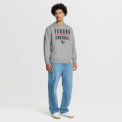 Houston Texans Fanatics Powerful Throw Legacy Pullover Sweatshirt