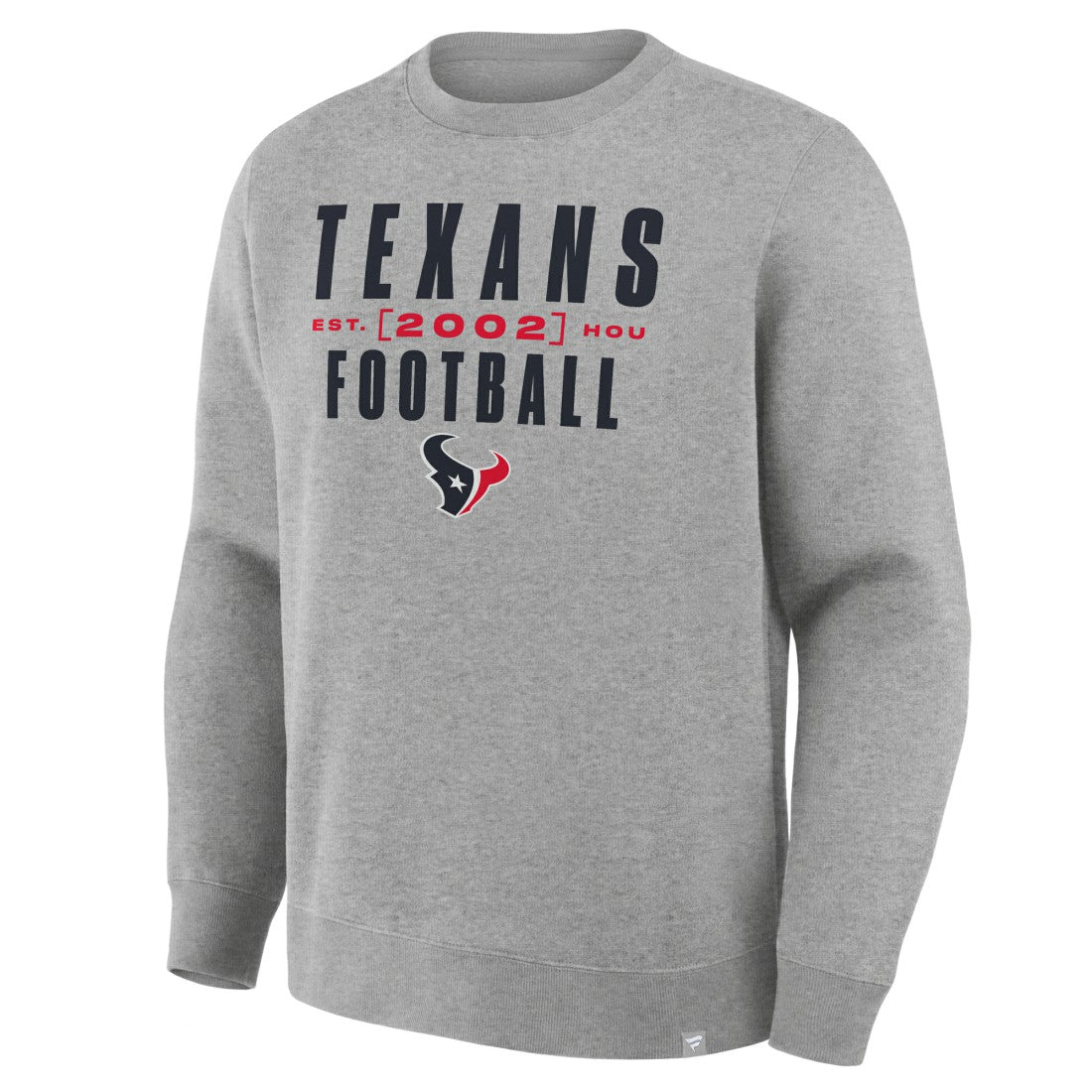 Houston Texans Fanatics Powerful Throw Legacy Pullover Sweatshirt