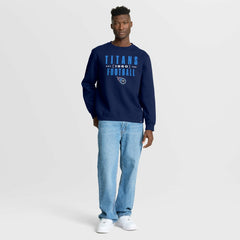 Tennessee Titans Fanatics Powerful Throw Legacy Pullover Sweatshirt