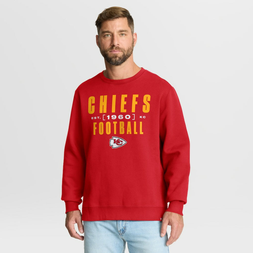 Kansas City Chiefs Fanatics Powerful Throw Legacy Pullover Sweatshirt