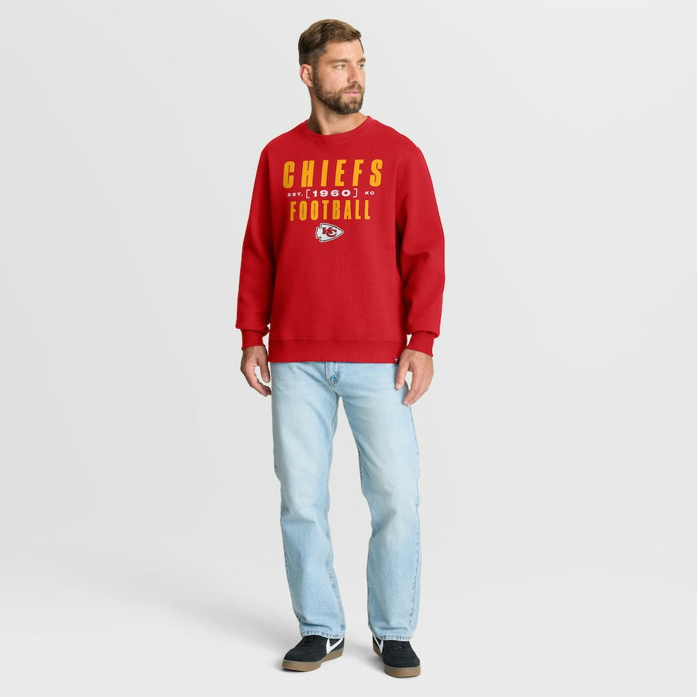 Kansas City Chiefs Fanatics Powerful Throw Legacy Pullover Sweatshirt