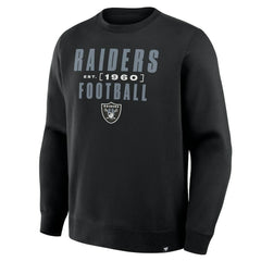 Las Vegas Raiders Fanatics Powerful Throw Legacy Pullover Sweatshirt