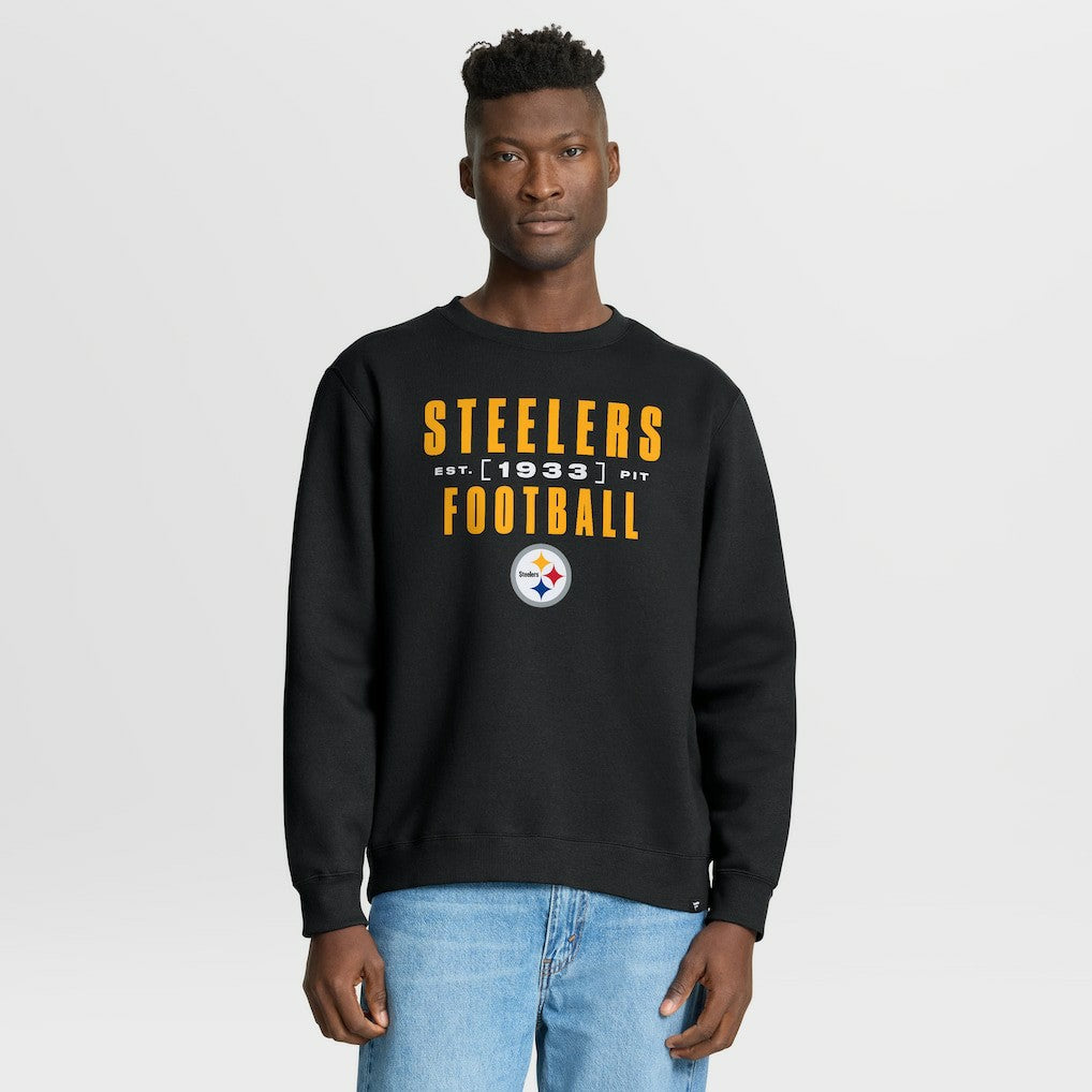 Pittsburgh Steelers Fanatics Powerful Throw Legacy Pullover Sweatshirt