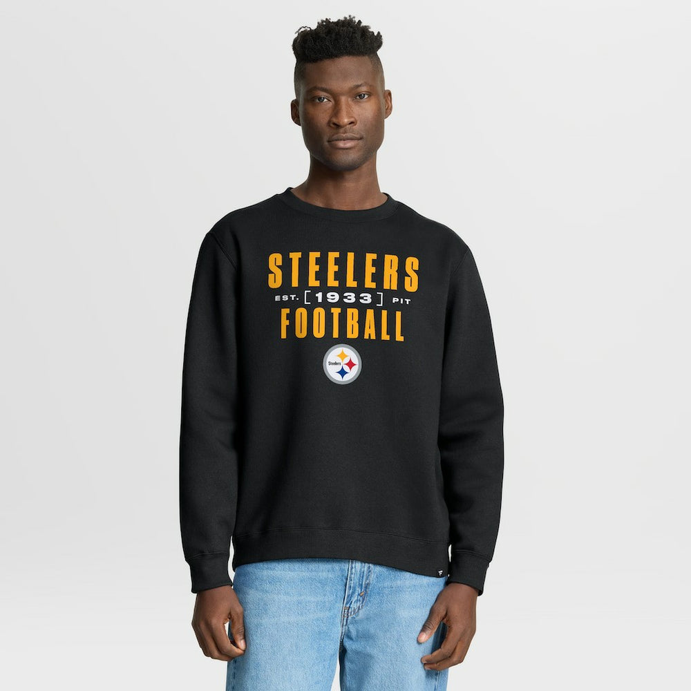 Pittsburgh Steelers Fanatics Powerful Throw Legacy Pullover Sweatshirt