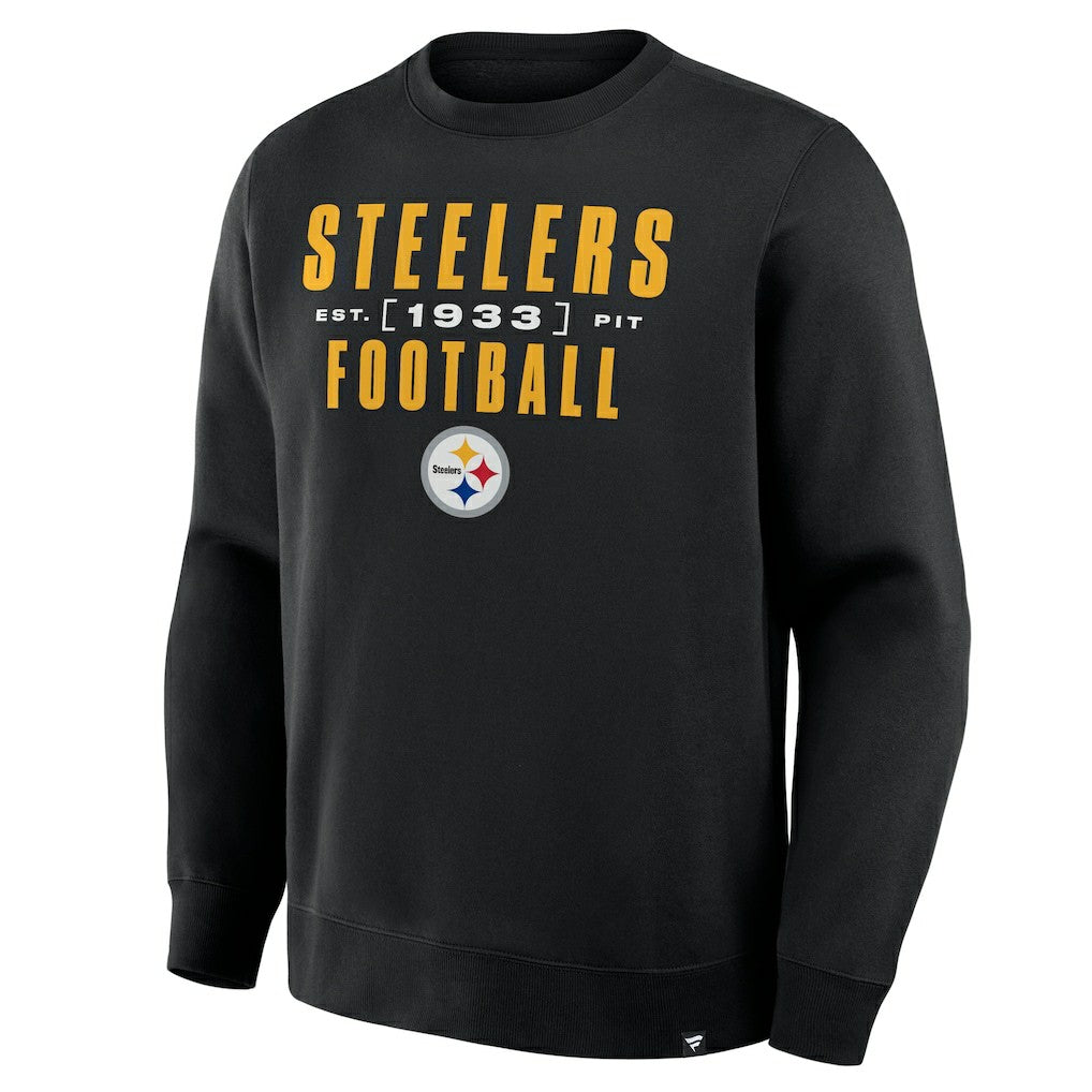 Pittsburgh Steelers Fanatics Powerful Throw Legacy Pullover Sweatshirt