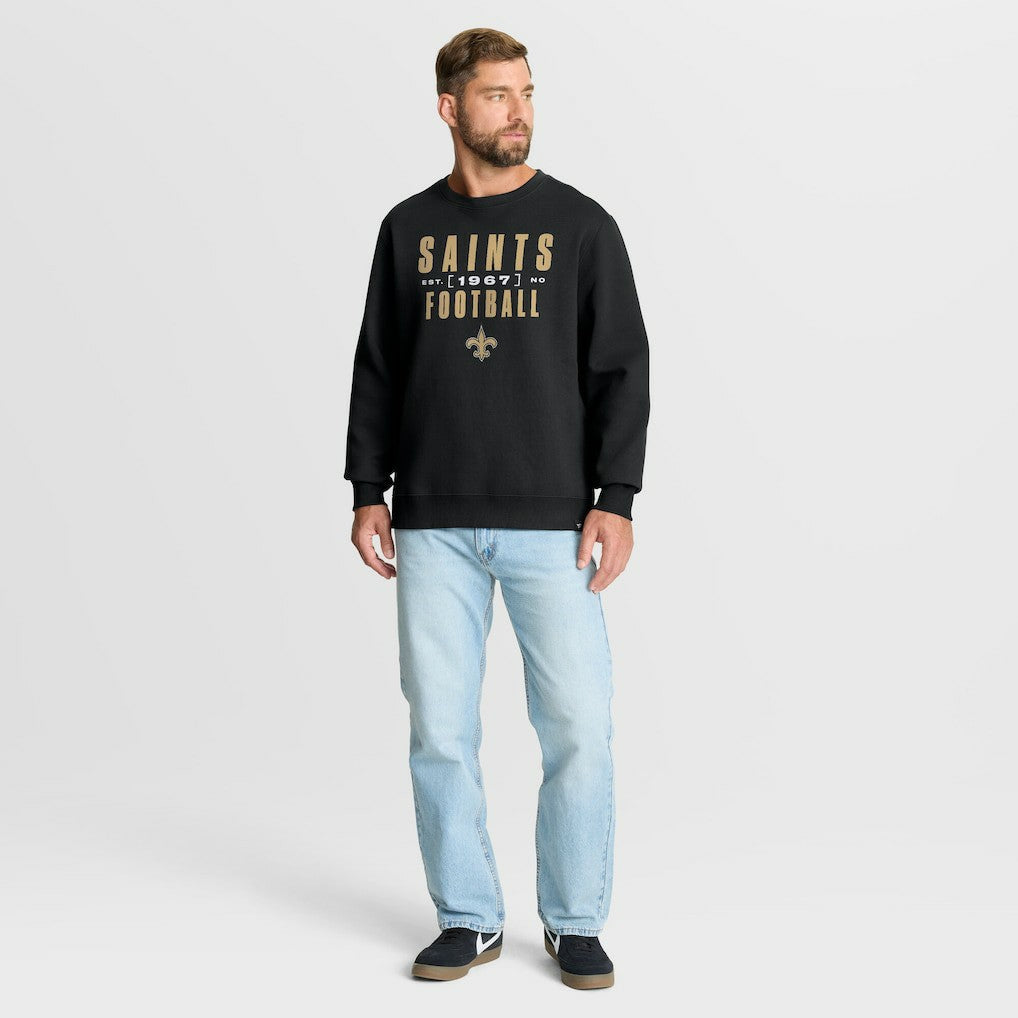 New Orleans Saints Fanatics Powerful Throw Legacy Pullover Sweatshirt
