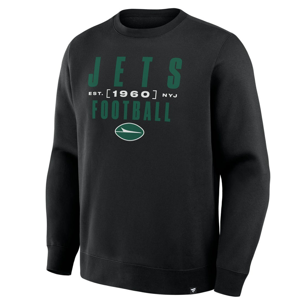New York Jets Fanatics Powerful Throw Legacy Pullover Sweatshirt