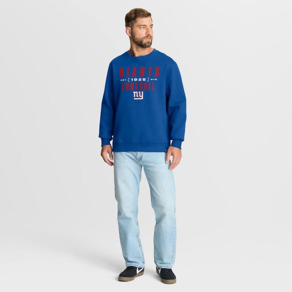 New York Giants Fanatics Powerful Throw Legacy Pullover Sweatshirt