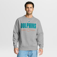 Miami Dolphins Fanatics Direct Handoff Legacy Pullover Sweatshirt