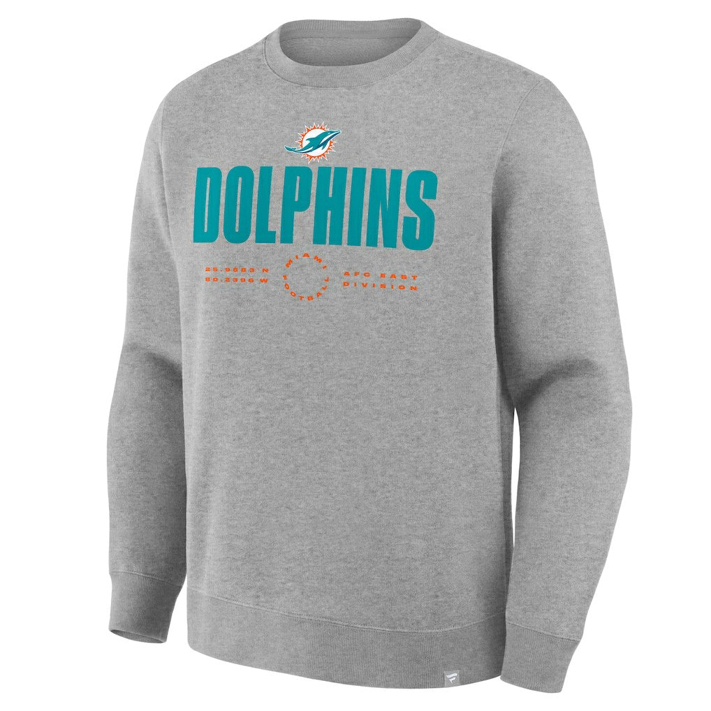 Miami Dolphins Fanatics Direct Handoff Legacy Pullover Sweatshirt