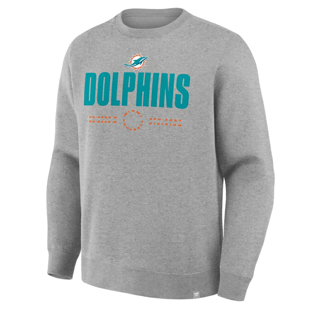 Miami Dolphins Fanatics Direct Handoff Legacy Pullover Sweatshirt