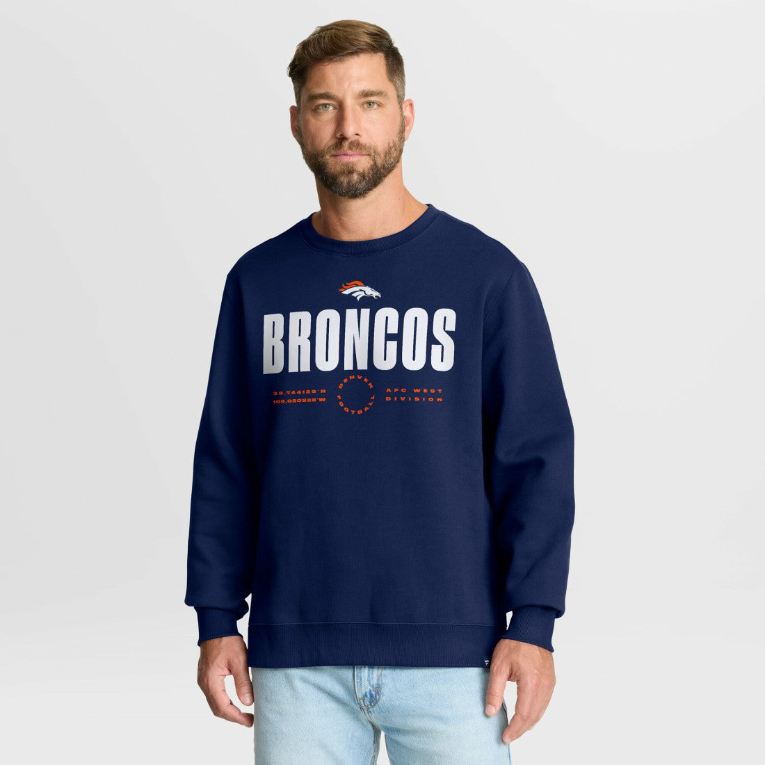 Denver Broncos Fanatics Direct Handoff Legacy Pullover Sweatshirt