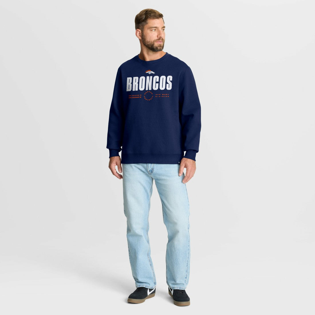 Denver Broncos Fanatics Direct Handoff Legacy Pullover Sweatshirt