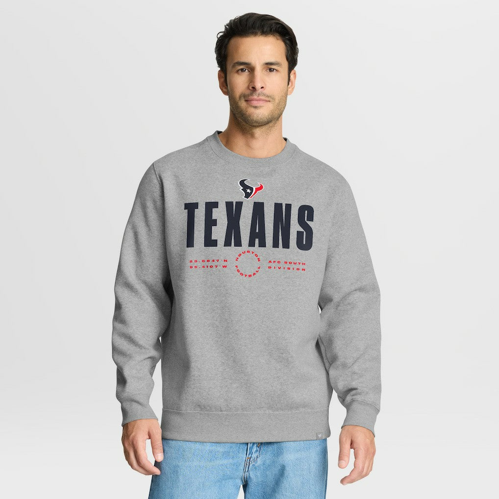 Houston Texans Fanatics Direct Handoff Legacy Pullover Sweatshirt