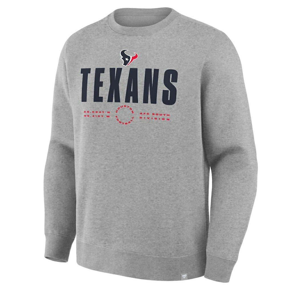 Houston Texans Fanatics Direct Handoff Legacy Pullover Sweatshirt