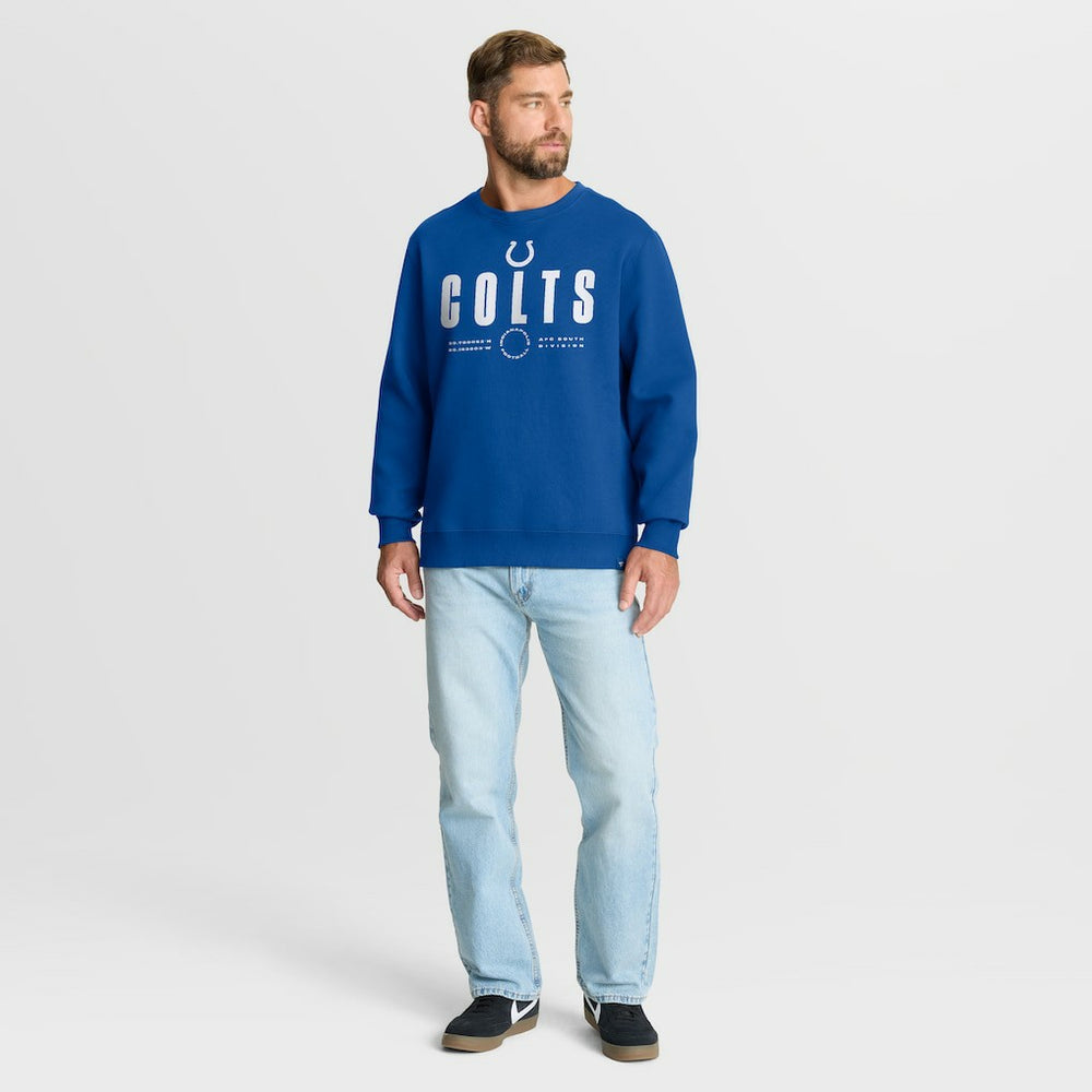 Indianapolis Colts Fanatics Direct Handoff Legacy Pullover Sweatshirt