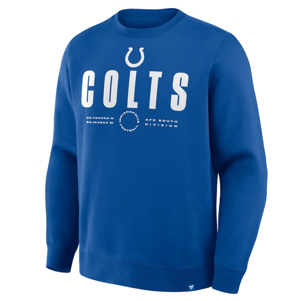 Indianapolis Colts Fanatics Direct Handoff Legacy Pullover Sweatshirt