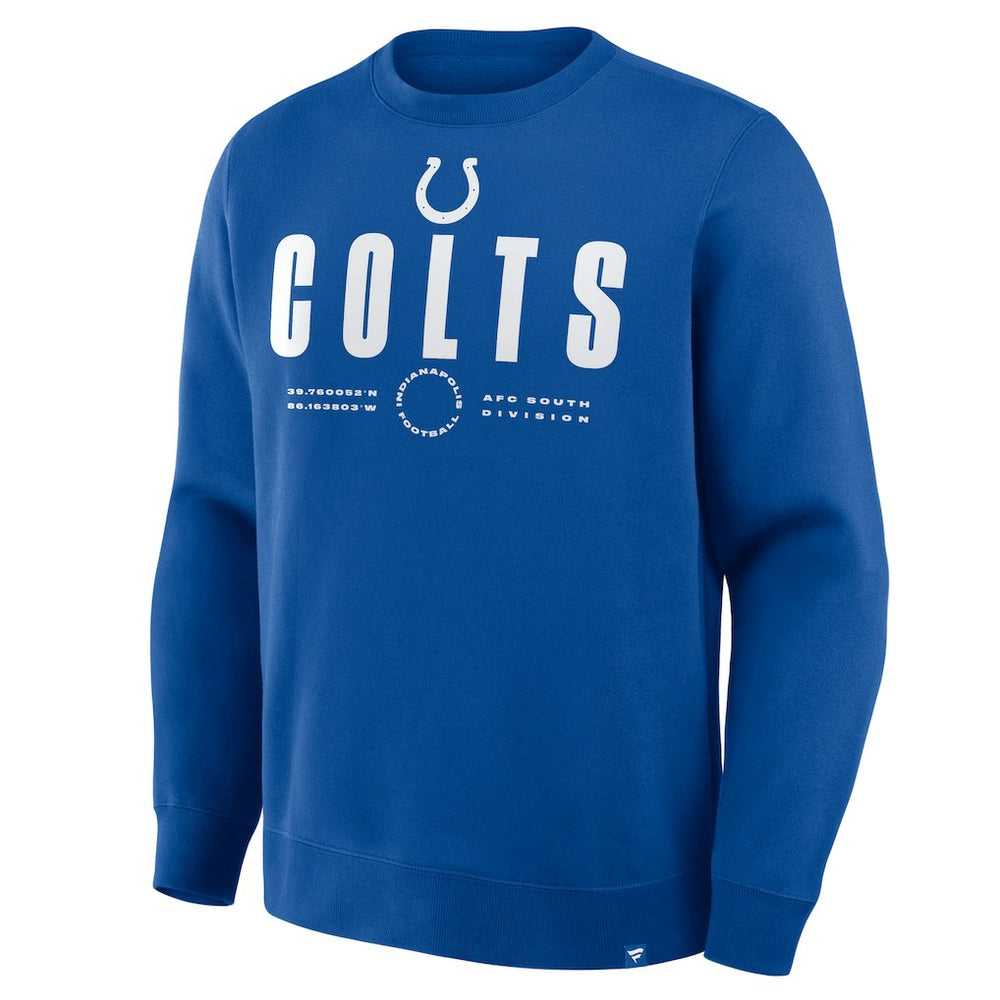 Indianapolis Colts Fanatics Direct Handoff Legacy Pullover Sweatshirt
