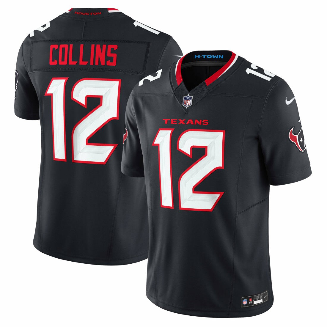 Houston Texans Nike Nico Collins  Team Vapor F.U.S.E. Limited Jersey