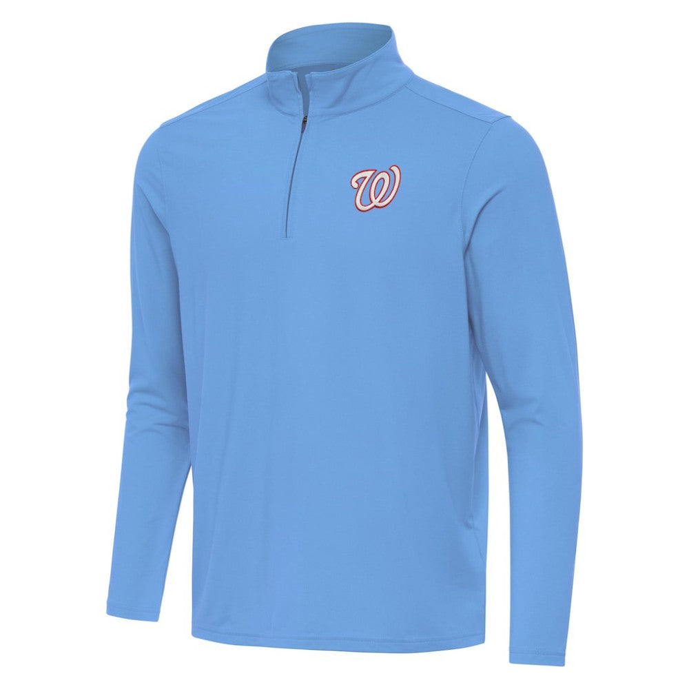 Washington Nationals Antigua Intent Quarter-Zip Top | MLB US