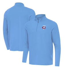 Minnesota Twins Antigua Intent Quarter-Zip Top | MLB Discount