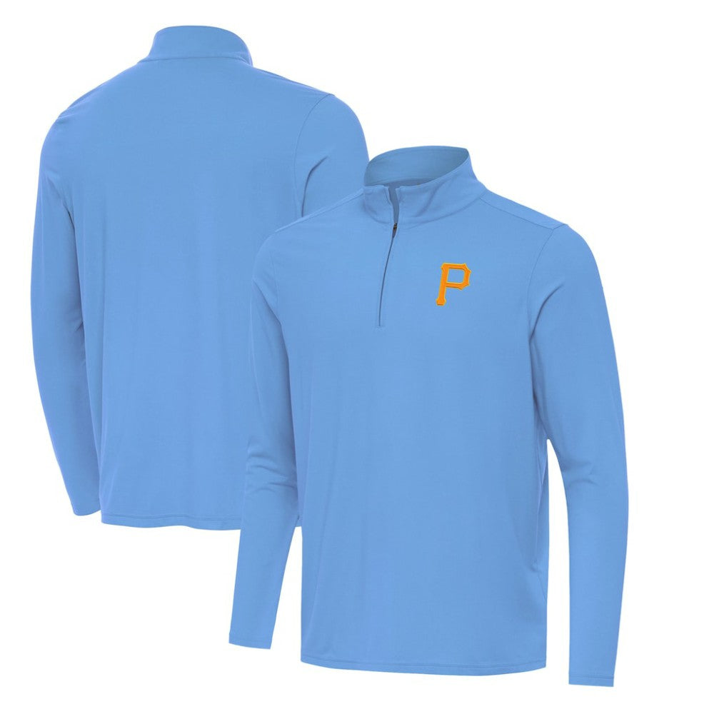 Pittsburgh Pirates Antigua Intent Quarter-Zip Top | MLB For sale