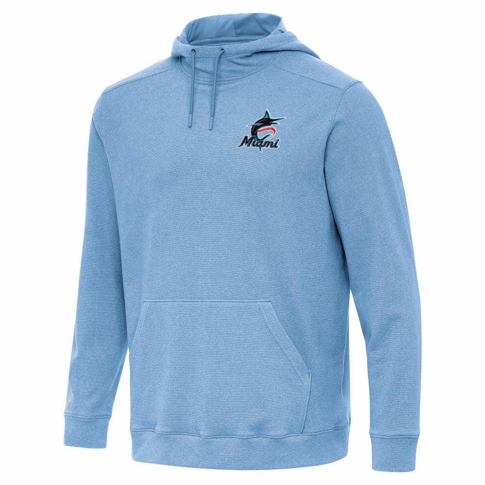 Miami Marlins Antigua Cloud Pullover Hoodie | MLB For sale