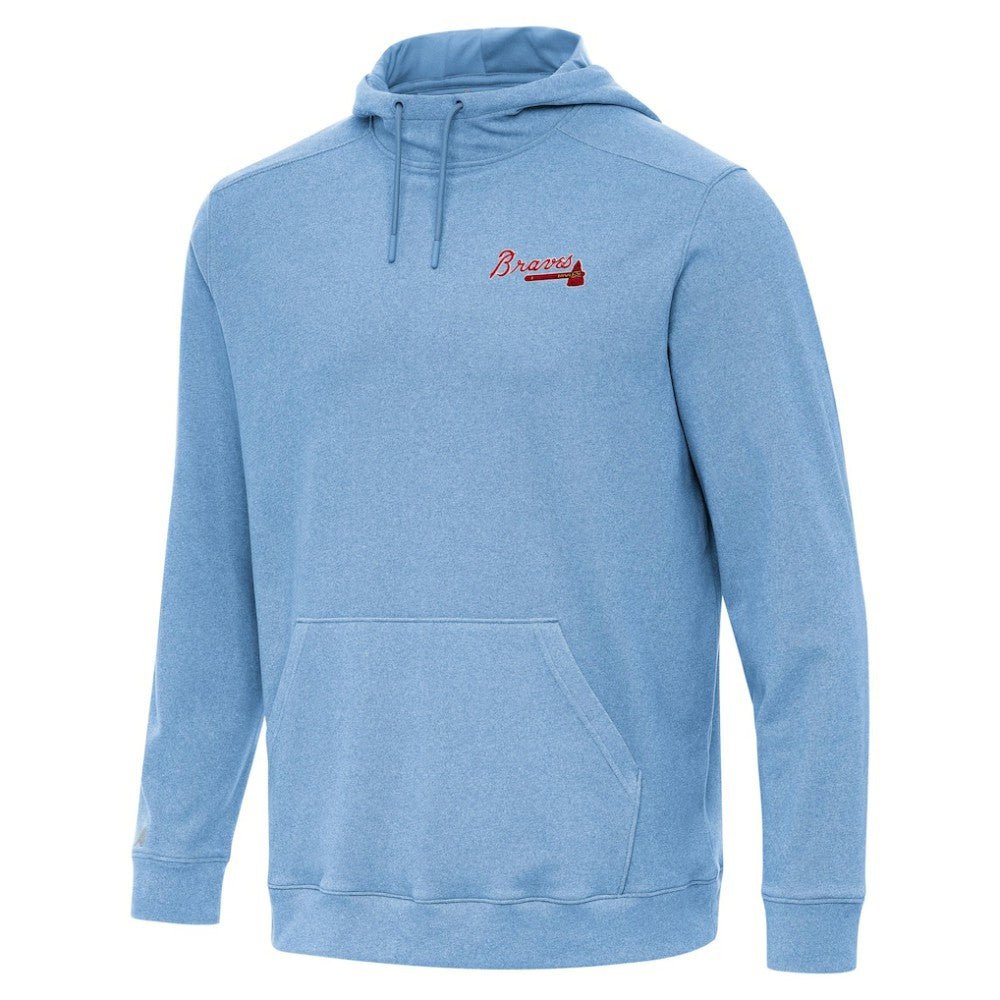 Atlanta Braves Antigua Cloud Pullover Hoodie | MLB US