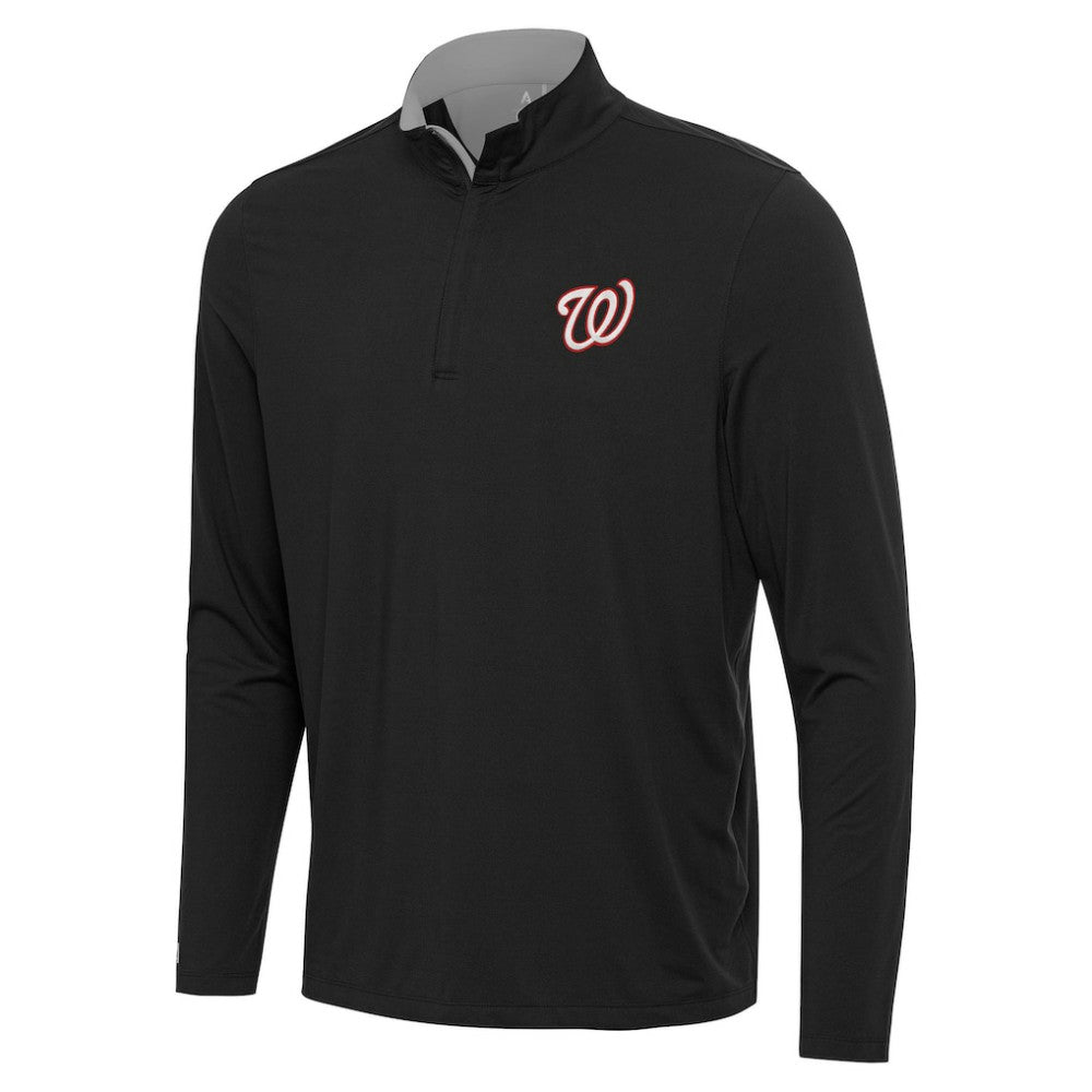 Washington Nationals Antigua Content Quarter-Zip Top | MLB Online