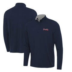 Atlanta Braves Antigua Content Quarter-Zip Top | MLB New
