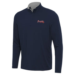 Atlanta Braves Antigua Content Quarter-Zip Top | MLB New