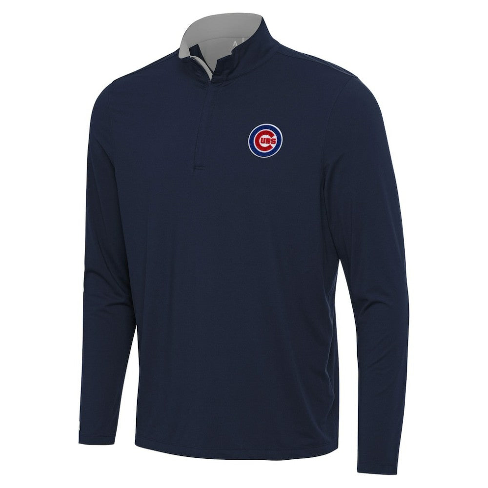 Chicago Cubs Antigua Content Quarter-Zip Top | MLB Outlet