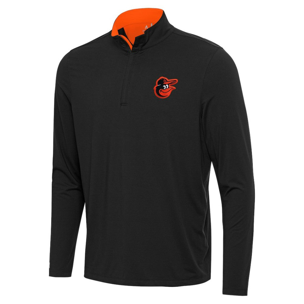 Baltimore Orioles Antigua Content Quarter-Zip Top | MLB Online