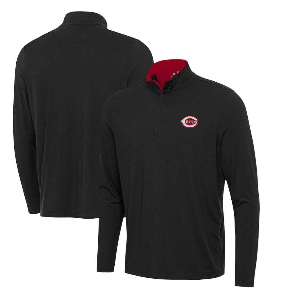 Cincinnati Reds Antigua Content Quarter-Zip Top | MLB Discount